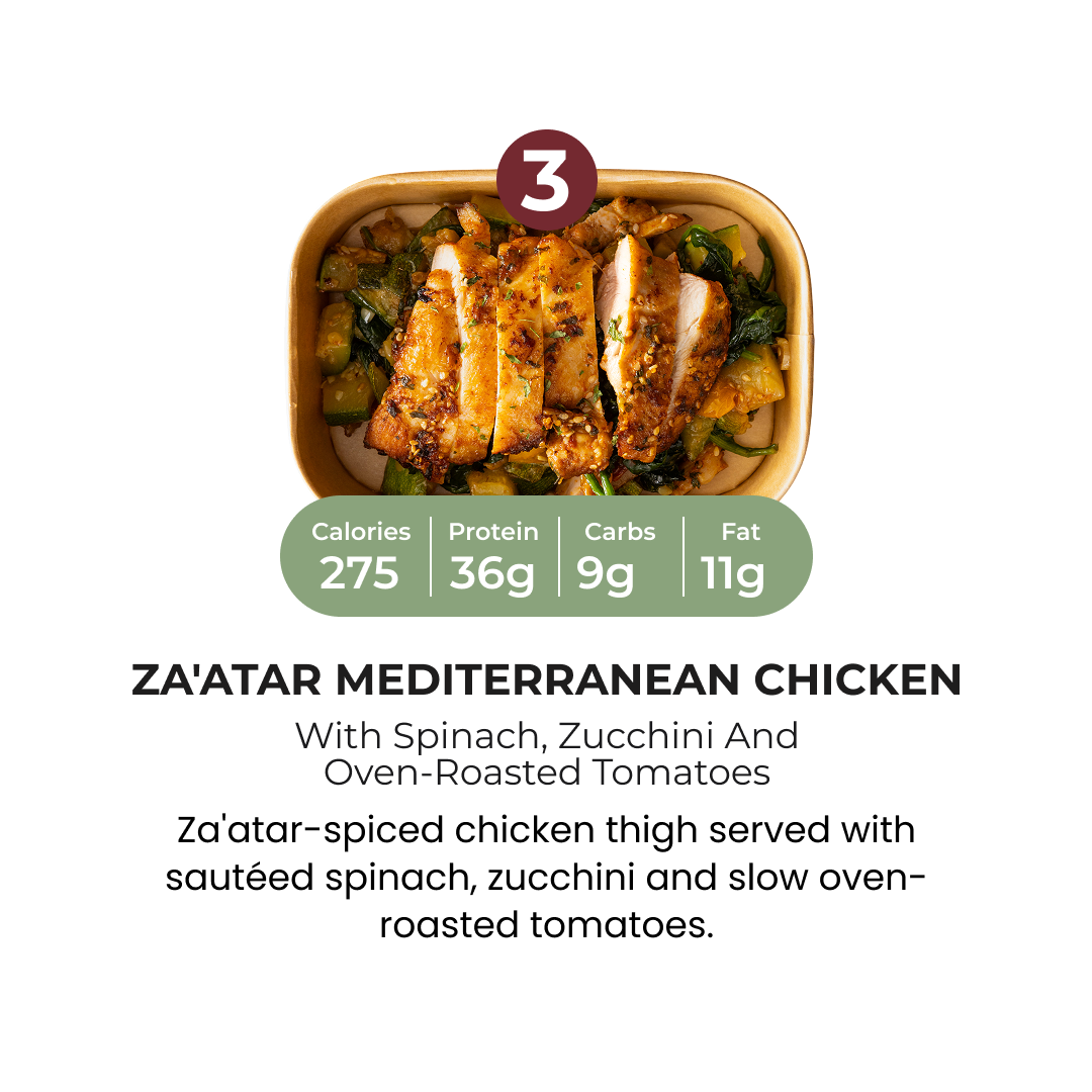 EXCLUSIVE 5 (+1 FREE) Meal Plan