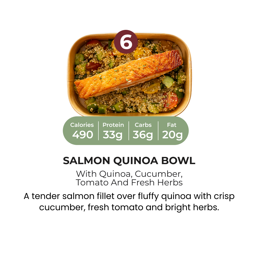 EXCLUSIVE 5 (+1 FREE) Meal Plan