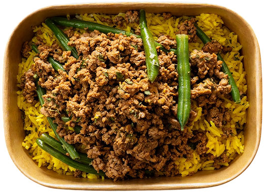 Ground Beef & Rice Bowl